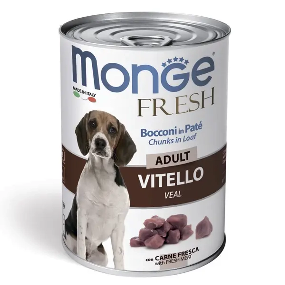 Консерва Monge Dog Fresh Chunks in Loaf для всех пород