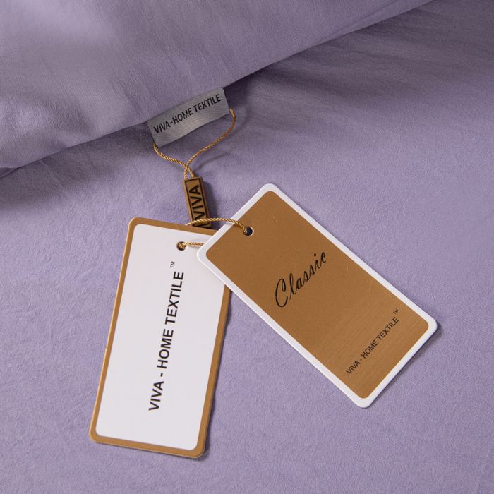 Комплект постельного белья Однотонный Сатин «Лавандовая мечта»