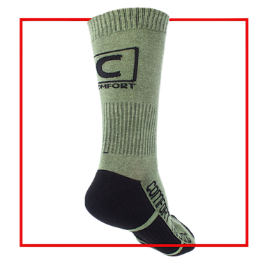 Носки Comfort Tracking -15°C +15°C Олива -