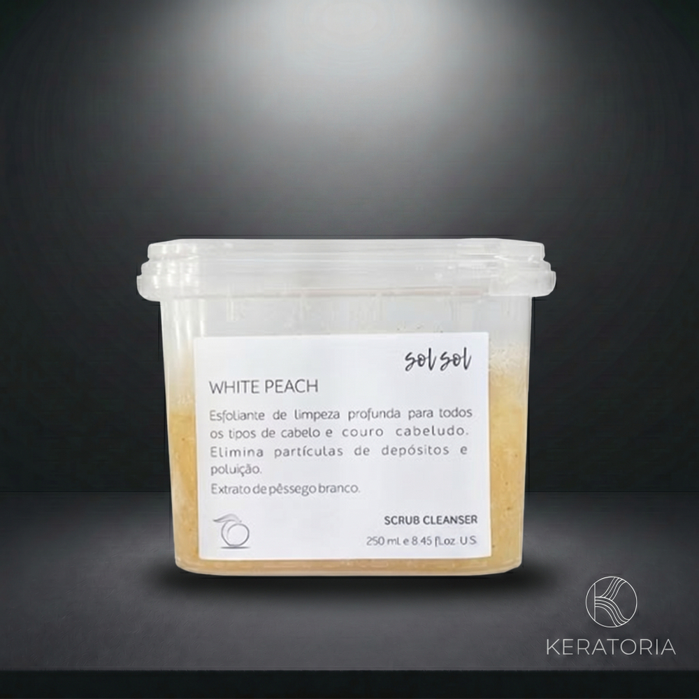 Скраб Sol Sol White Peach с экстрактом белого персика 250 мл