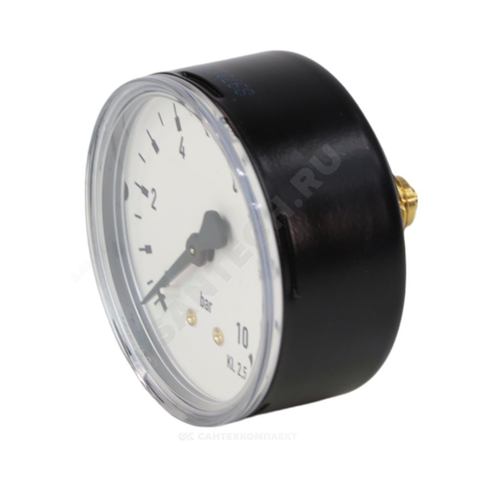 Манометр M07M осевой Дк63мм 0-10 бар кл.2,5 G1/4" Honeywell-Braukmann M07M-A10