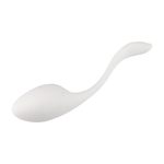 Белое виброяйцо с функцией управления через приложение (Цвет: белый)