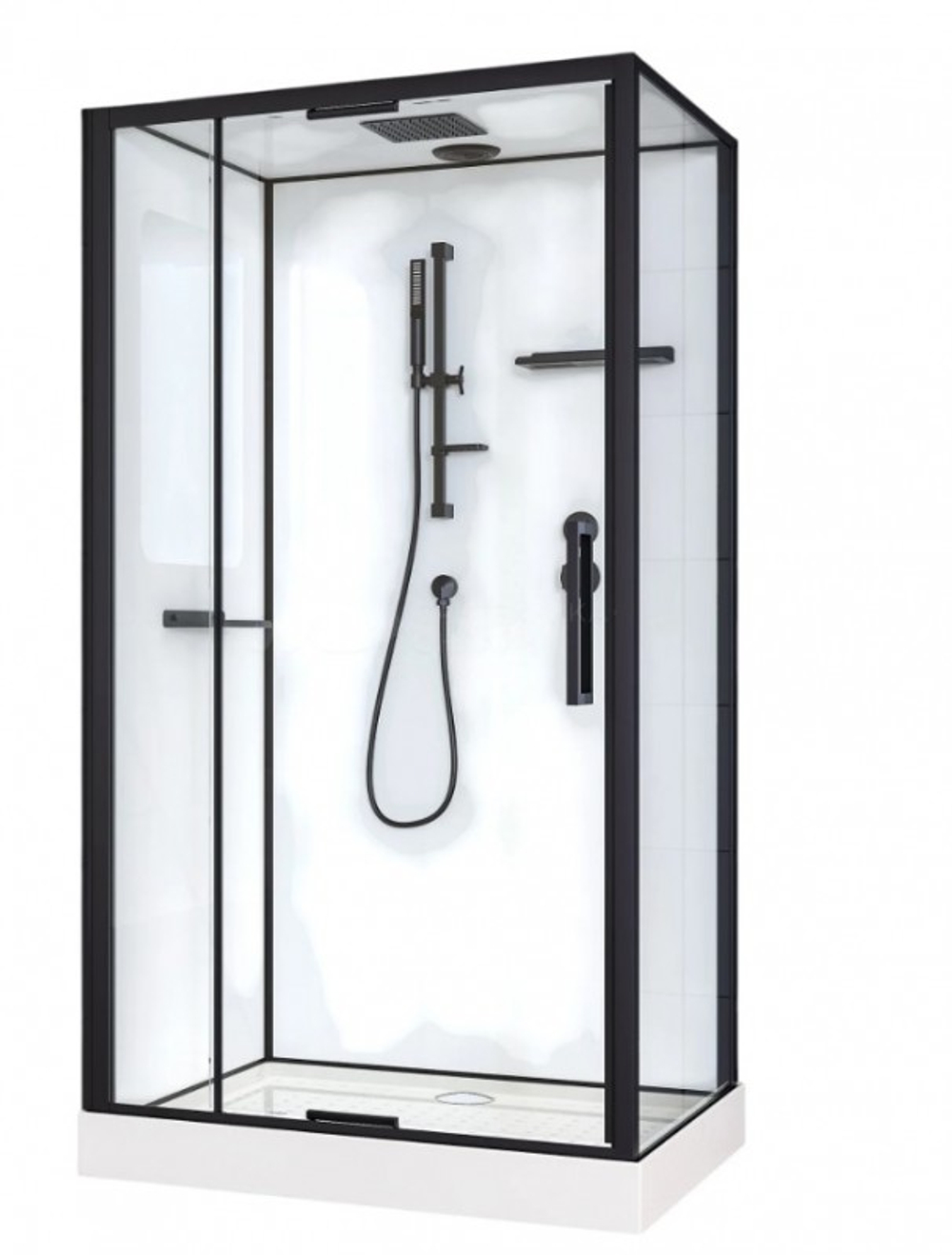 Душевая кабина Esbano (Эсбано) EST-RASPA-128, с низким поддоном, 120х80х215