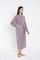 Халат женский махровый 4330 лиловый NUSA Турция