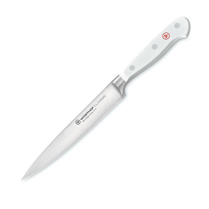 Нож кухонный для резки мяса 16см Wuesthof White Classic