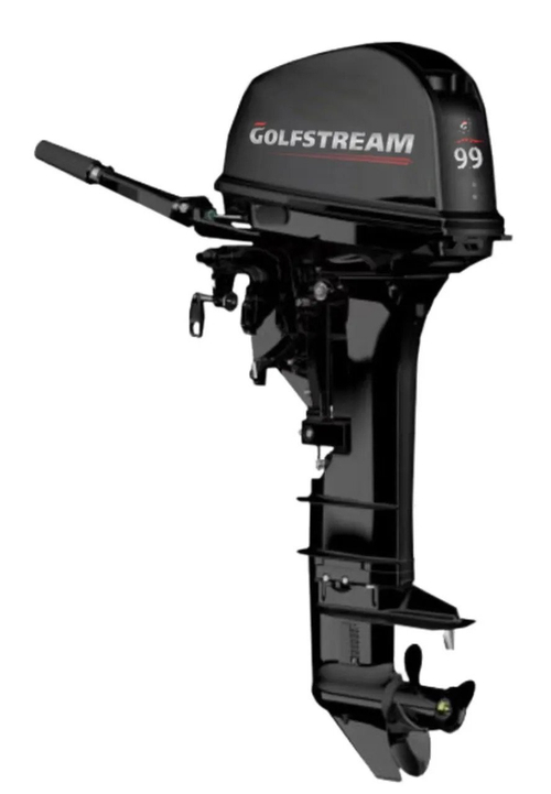 Мотор лодочный GOLFSTREAM T9.9BMS PRO 2-х тактный