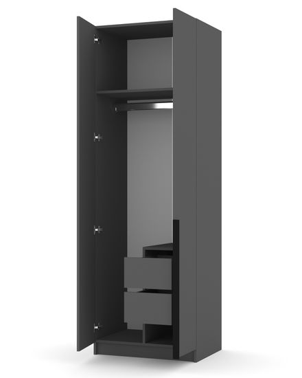 Шкаф ПАРМА-1 с зеркалом правый