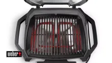 Гриль электрический Weber Pulse 1000 с тележкой, чёрный