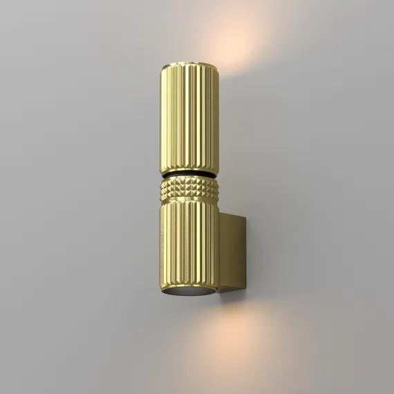 Настенный светильник (бра) Метрополис / Metropolis GU10х2 Maytoni mod475wl-02bs