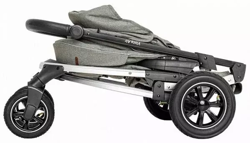 Коляска 2 В 1 Vista  AIR CRL-6506 Shark Gray
