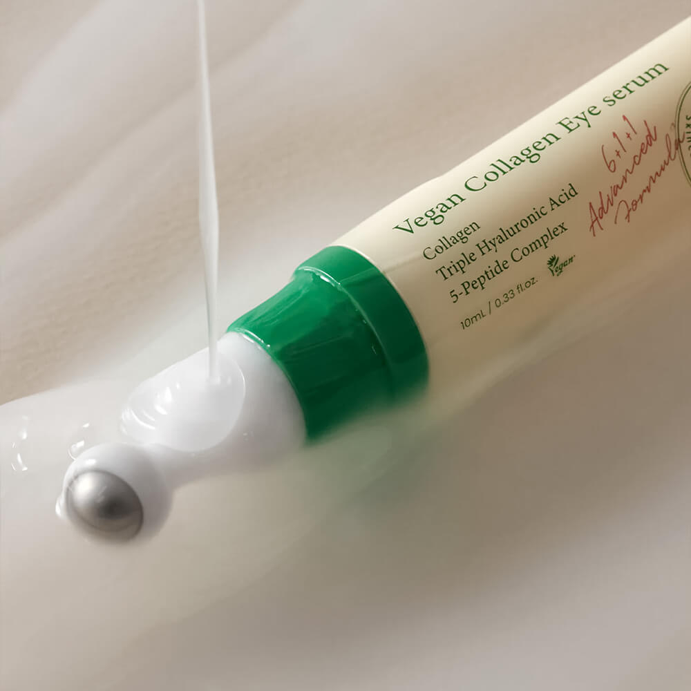 AXIS-Y Vegan Collagen Eye Serum - Пептидная сыворотка для век с массажным аппликатором