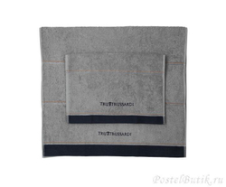 Набор полотенец 2 шт Trussardi Continent серый