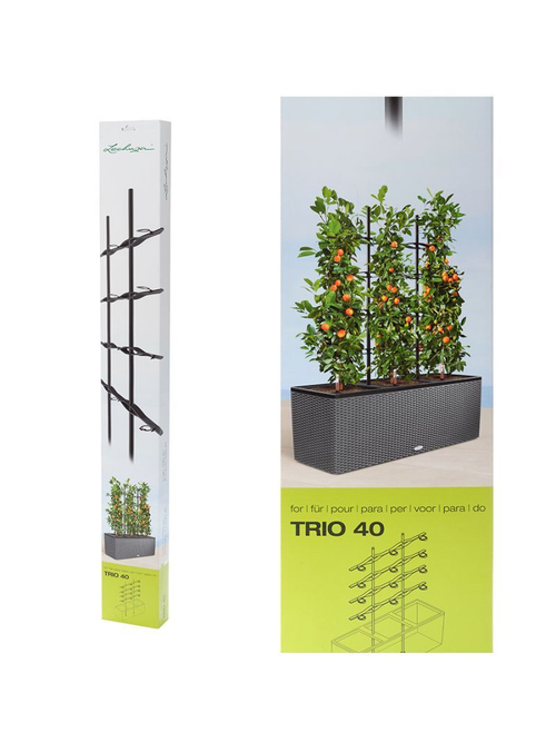 Шпалера для кашпо Lechuza "Trio Cottage 40 granite"