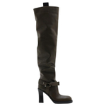 Burberry Stirrup Over the knee Boots 8.5cm Women"s Brown