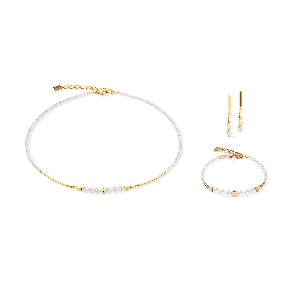 Колье Coeur de Lion White-Gold 4312/10-1416