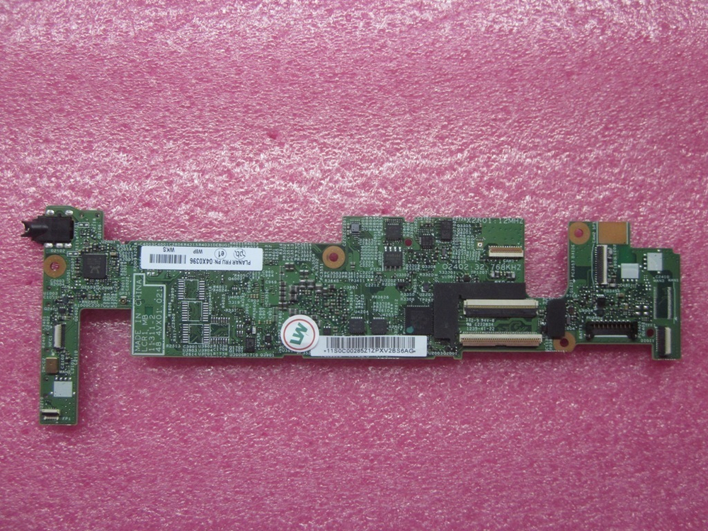 Материнская плата для ноутбука Lenovo ThinkPad Tablet 2 LCR-1 64G 2G W8P N-TPM (04X0396), оригинал