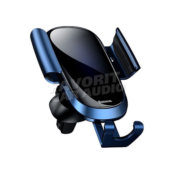Держатель Baseus Future металл стекло воздуховод шарнир синий