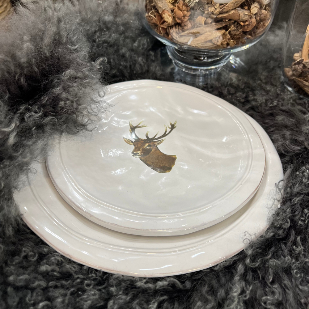 Тарелка Олень 20 см