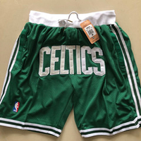 Баскетбольные шорты Just DON x Celtics