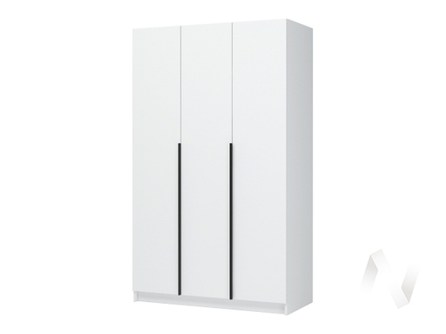 Шкаф 3-х створчатый ШК-02 Лион (белый/белый)