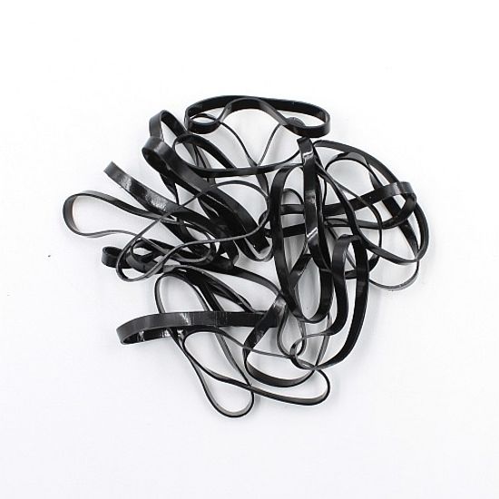 Резинки MASTER Professional силиконовые 100шт. средние черные