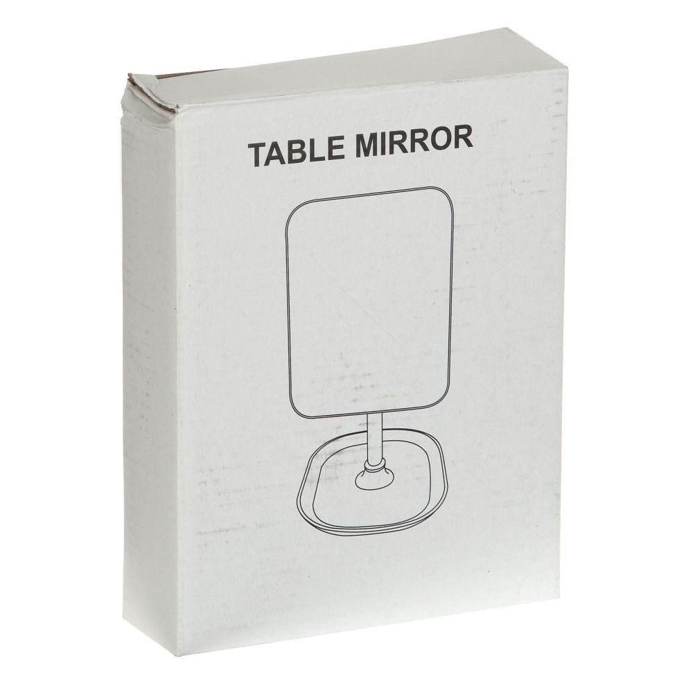 GAEM Зеркало настольное с подставкой, L16 W13 H17 см