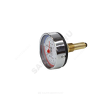 Термоманометр МД04 осевой Дк80 0-0,6 МПа L=40мм G1/4" 120С с переходником на G1/2" ЭКОМЕРА МД04-80-G-0,6МПа-120-L-40-ОИ