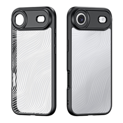 Чехол с мягкими черными рамками для смартфона iPhone Air, серия Aimo Series Case от Dux Ducis