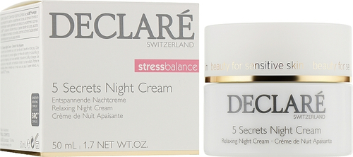 DECLARE 5 Secrets Night Cream | Ночной восстанавливающий крем «5 секретов», 50 мл