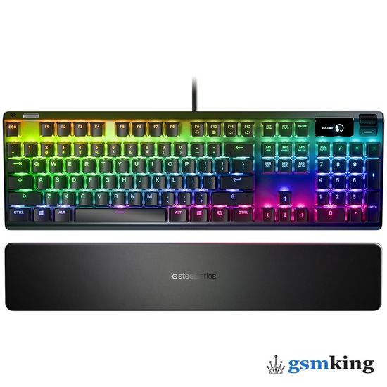 SteelSeries Apex 7 TKL Red Switch USB QX2 Gaming Keyboard Black (Чёрный)