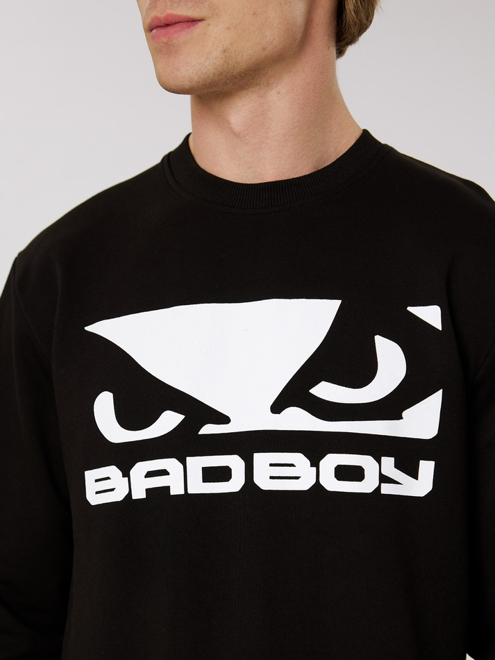 Свитшот мужской Bad Boy Energy черный/белый
