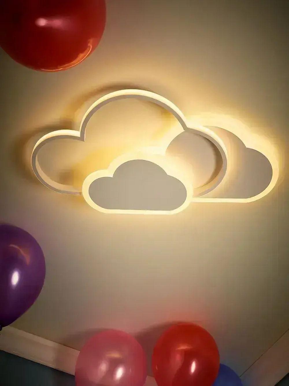 Люстра в детскую комнату светодиодная с пультом 120Вт 20 кв.м. 3200-5600К