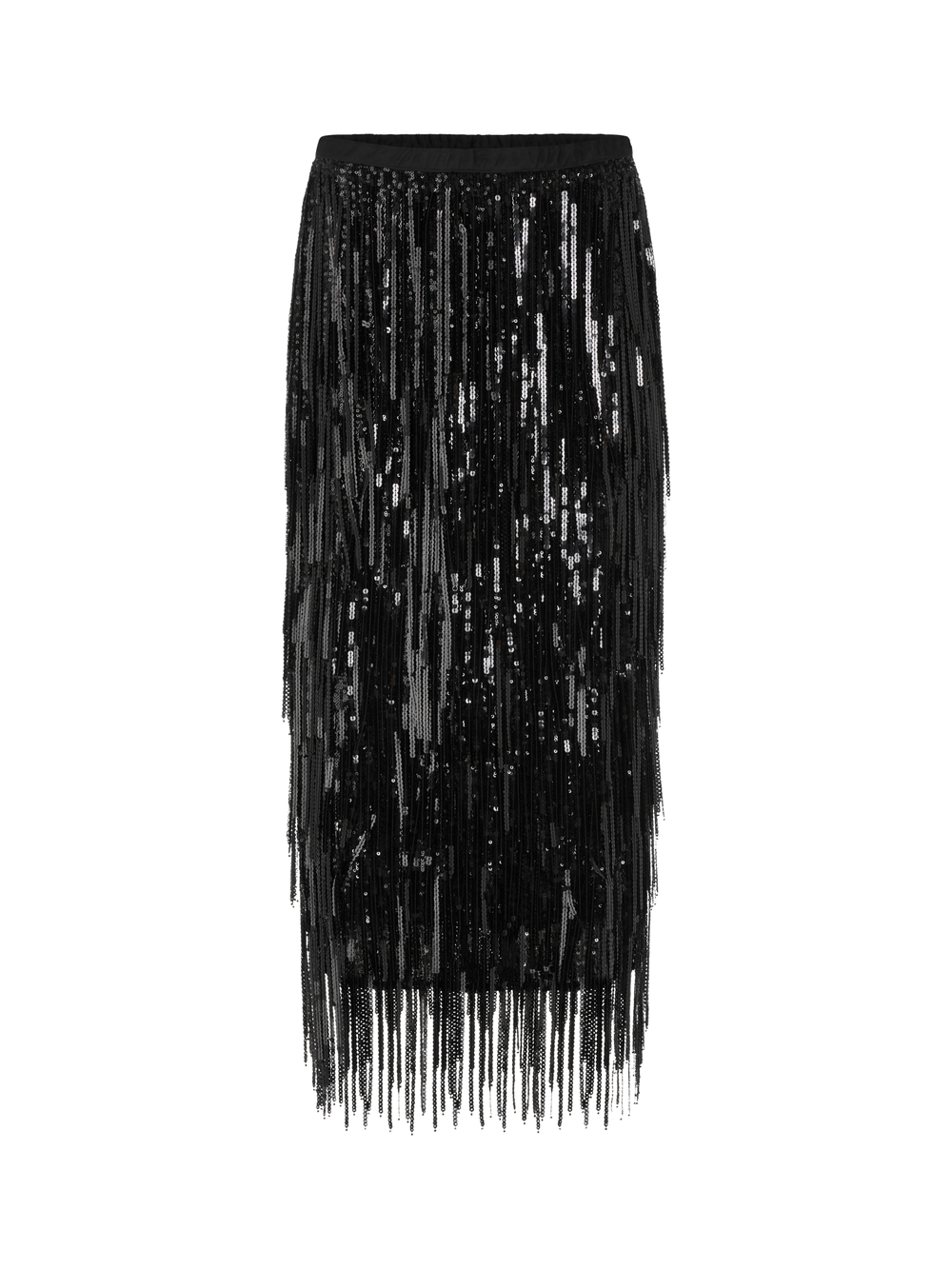 Юбка с пайетками