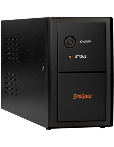 Exegate EP285604RUS ИБП ExeGate SpecialPro UNB-800.LED.AVR.EURO &lt;800VA/480W, LED, AVR, 2 евророзетки, Black&gt;