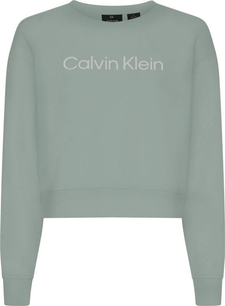 Женская Кофта теннисная Calvin Klein PW Pullover - jadeite