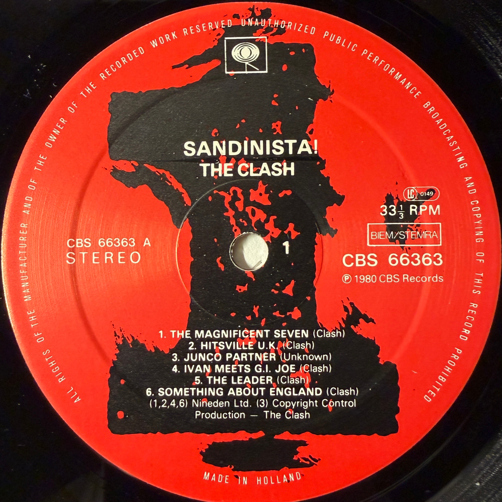 Виниловая пластинка The Clash - Sandinista! 3LP