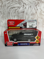 Машина металлическая TOYOTA LAND CRUISER 12 см, открыв. двери арт. CRUISER-WT ТЕХНОПАРК