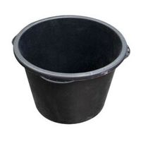 Кадка строительная круглая пластмассовая 60-65 л