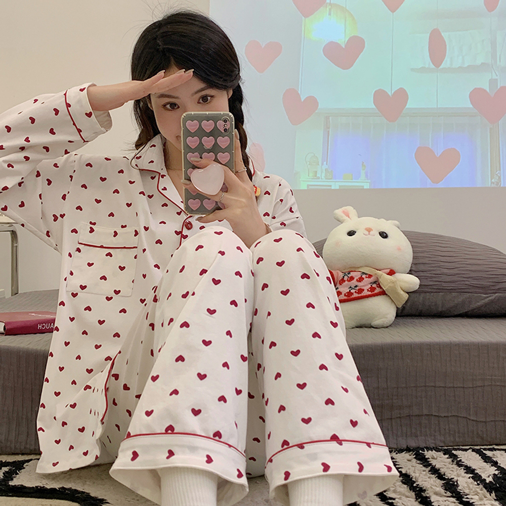 Пижама штаны+рубашка дл/р 3481