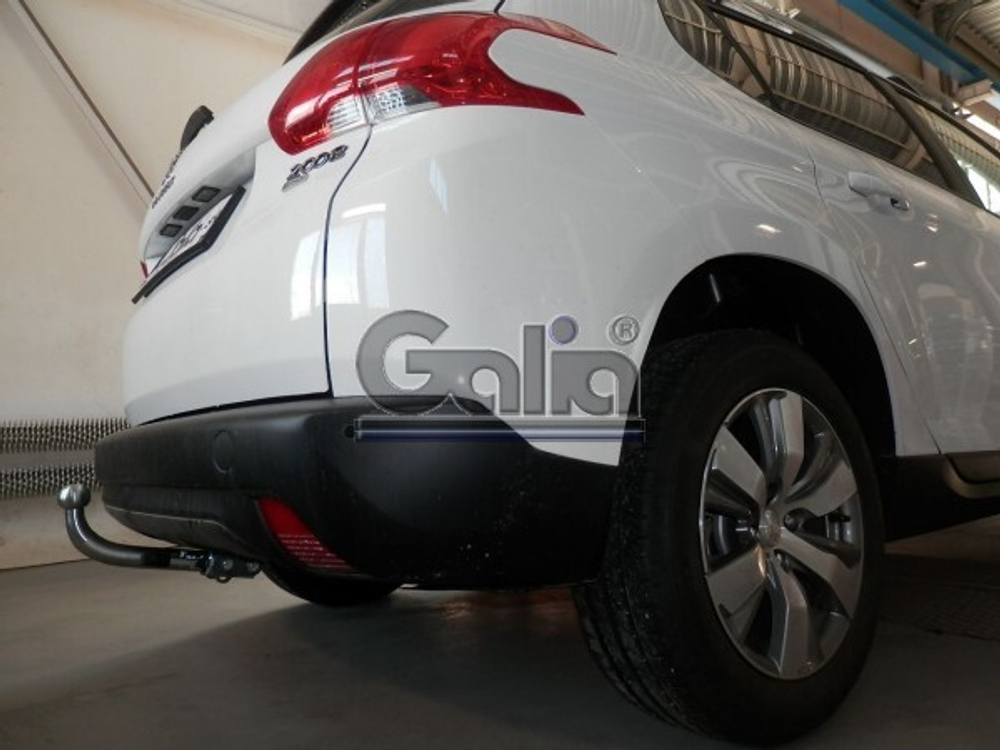 Фаркоп оцинкованный Galia P045A для Peugeot 2008 2013-(паспорт и сертификат в комплекте)(без электрики)