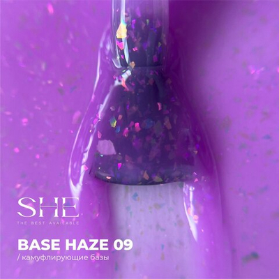 She Camouflage Base Haze - База камуфлирующая 09, 15мл