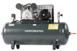 Компрессор поршневой с ременной передачей 380В, ресив. 270л, 880л/мин NORDBERG NCP300/880