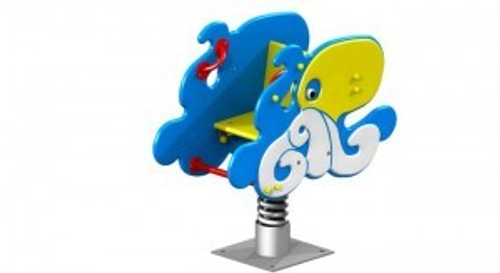 Качалка на пружине «Осьминог»