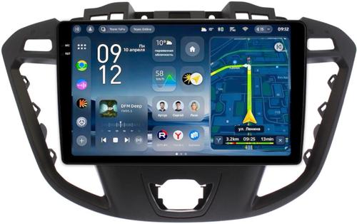 Магнитола для Ford Transit Custom, Tourneo Custom 2012-2019 - Teyes CC4-PRO монитор 9.5" 2K QLED на Android 13, Быстрейшая, Snapdragon 778G, ИИ, CarPlay, DSP, 4G SIM-слот
