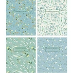 Тетрадь А5 48л. клетка "Greenery Patterns" (ПОЛИНОМ)