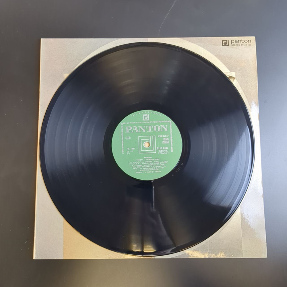 LP Synkopy - Kridleni. Виниловая пластинка 12 дюймов. Panton Чехословакия 1983 год