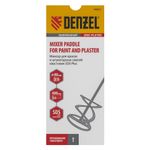 Миксер для красок и штукатурных смесей,80 х 400 мм,оцинкованный,шестигранный хвостовик 8 мм// Denzel 848447