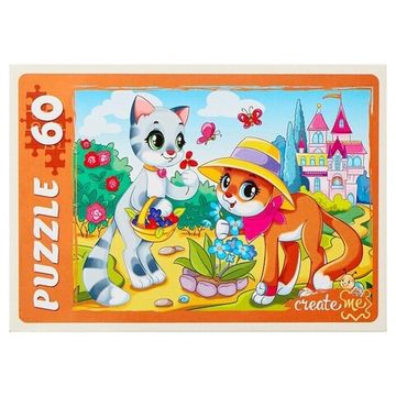 Пазл "Милые котята", 60 элементов