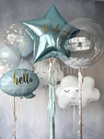 Набор шаров на выписку "Облачко" дизайн № 4