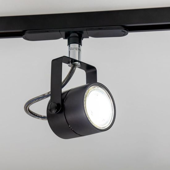 CL525T11N Ринг Черный Св-кТрековый LED 5W*4000K